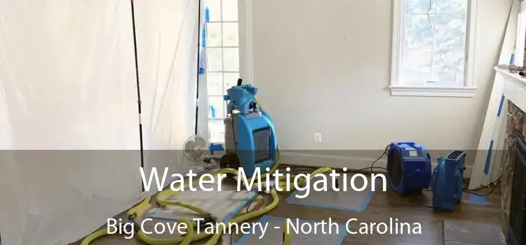 Water Mitigation Big Cove Tannery - North Carolina