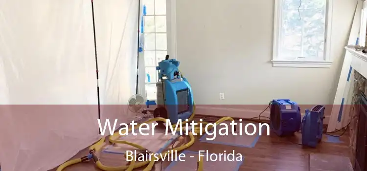 Water Mitigation Blairsville - Florida