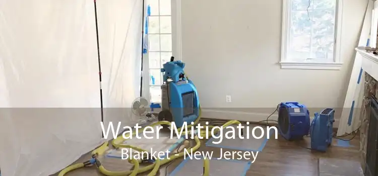 Water Mitigation Blanket - New Jersey