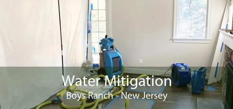 Water Mitigation Boys Ranch - New Jersey