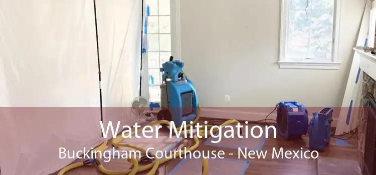 Water Mitigation Buckingham Courthouse - New Mexico