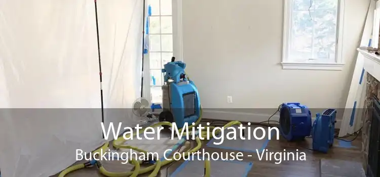 Water Mitigation Buckingham Courthouse - Virginia
