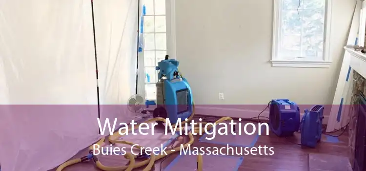 Water Mitigation Buies Creek - Massachusetts