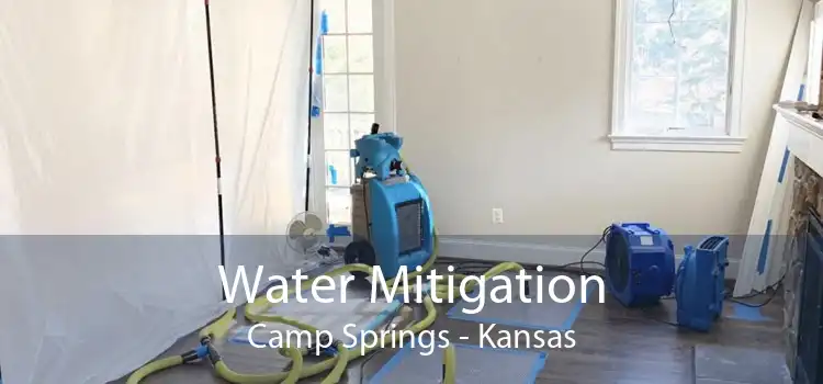 Water Mitigation Camp Springs - Kansas