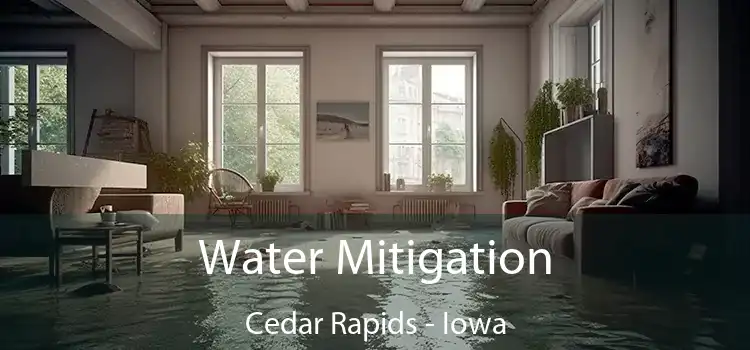 Water Mitigation Cedar Rapids - Iowa