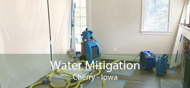 Water Mitigation Cherry - Iowa