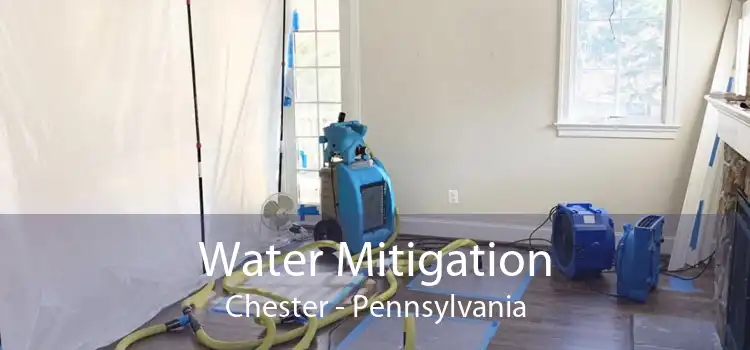 Water Mitigation Chester - Pennsylvania