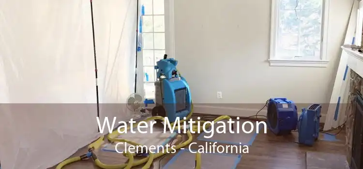 Water Mitigation Clements - California