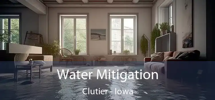 Water Mitigation Clutier - Iowa