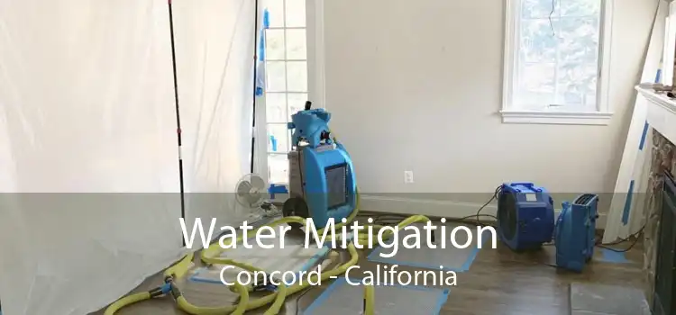 Water Mitigation Concord - California