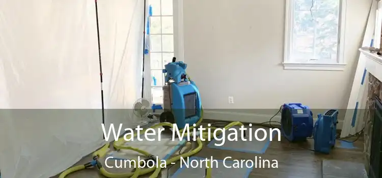 Water Mitigation Cumbola - North Carolina