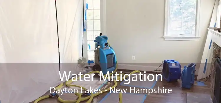 Water Mitigation Dayton Lakes - New Hampshire