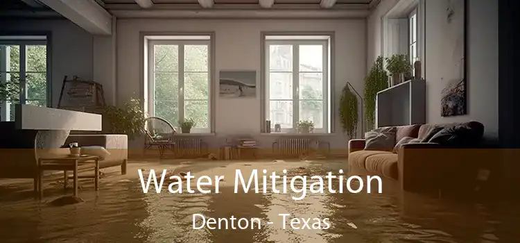 Water Mitigation Denton - Texas