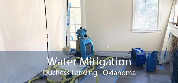 Water Mitigation Duchess Landing - Oklahoma