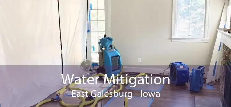 Water Mitigation East Galesburg - Iowa