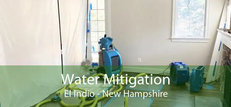 Water Mitigation El Indio - New Hampshire