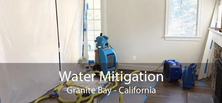 Water Mitigation Granite Bay - California
