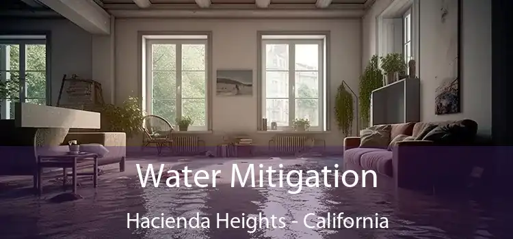 Water Mitigation Hacienda Heights - California