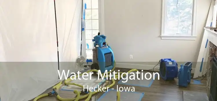 Water Mitigation Hecker - Iowa