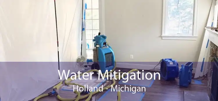 Water Mitigation Holland - Michigan