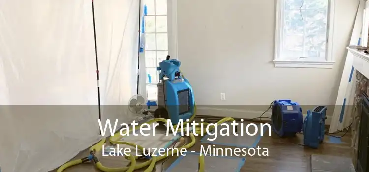 Water Mitigation Lake Luzerne - Minnesota