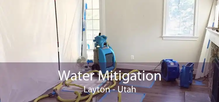 Water Mitigation Layton - Utah
