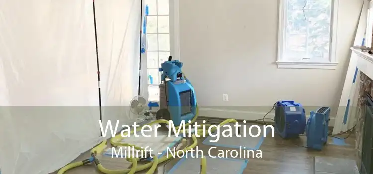Water Mitigation Millrift - North Carolina