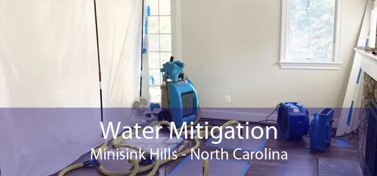 Water Mitigation Minisink Hills - North Carolina