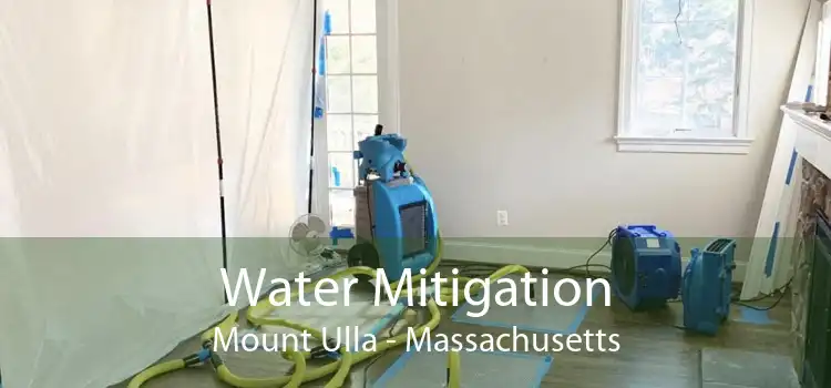 Water Mitigation Mount Ulla - Massachusetts