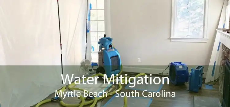 Water Mitigation Myrtle Beach - South Carolina