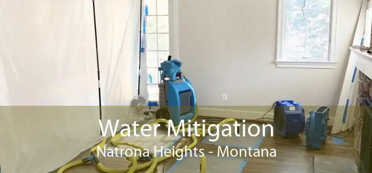 Water Mitigation Natrona Heights - Montana