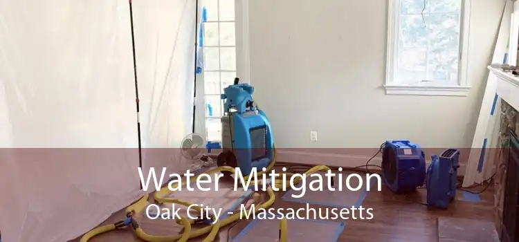 Water Mitigation Oak City - Massachusetts