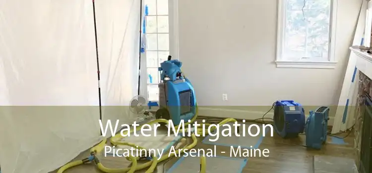Water Mitigation Picatinny Arsenal - Maine