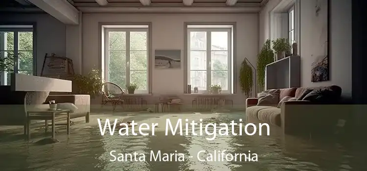 Water Mitigation Santa Maria - California