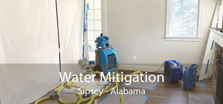 Water Mitigation Sipsey - Alabama