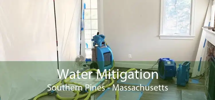 Water Mitigation Southern Pines - Massachusetts
