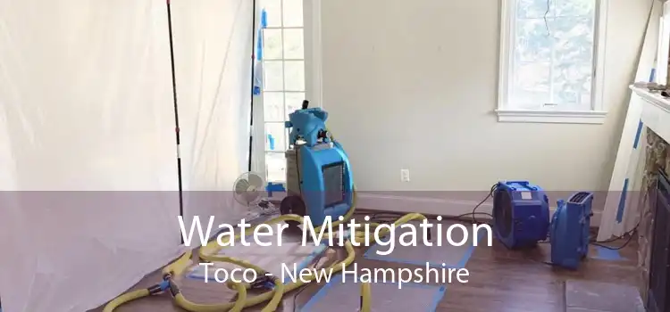 Water Mitigation Toco - New Hampshire