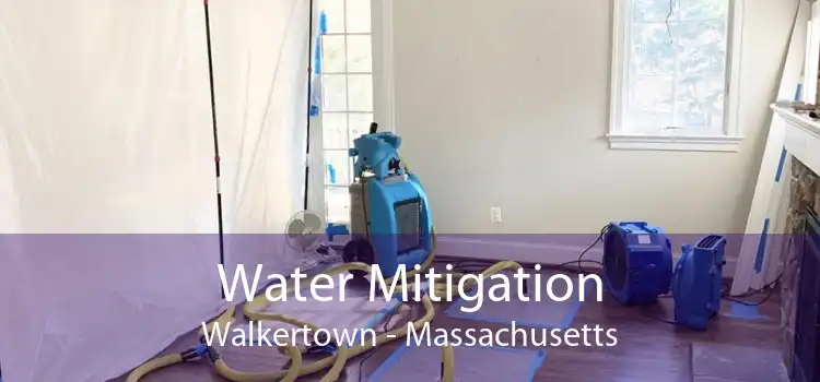 Water Mitigation Walkertown - Massachusetts