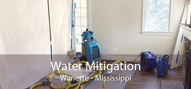 Water Mitigation Wanette - Mississippi
