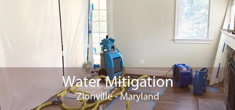Water Mitigation Zionville - Maryland