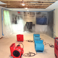 Basement Water Mitigation in Plain City, MO